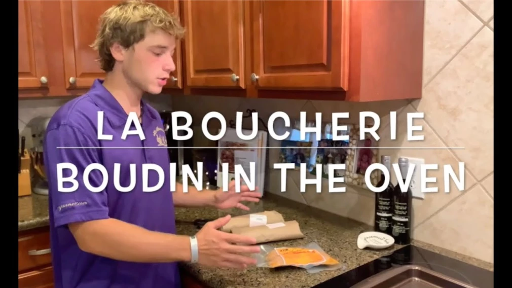 Boudin in the Oven