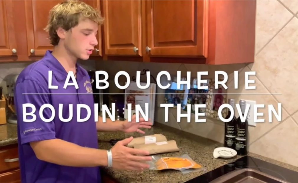Boudin in the Oven