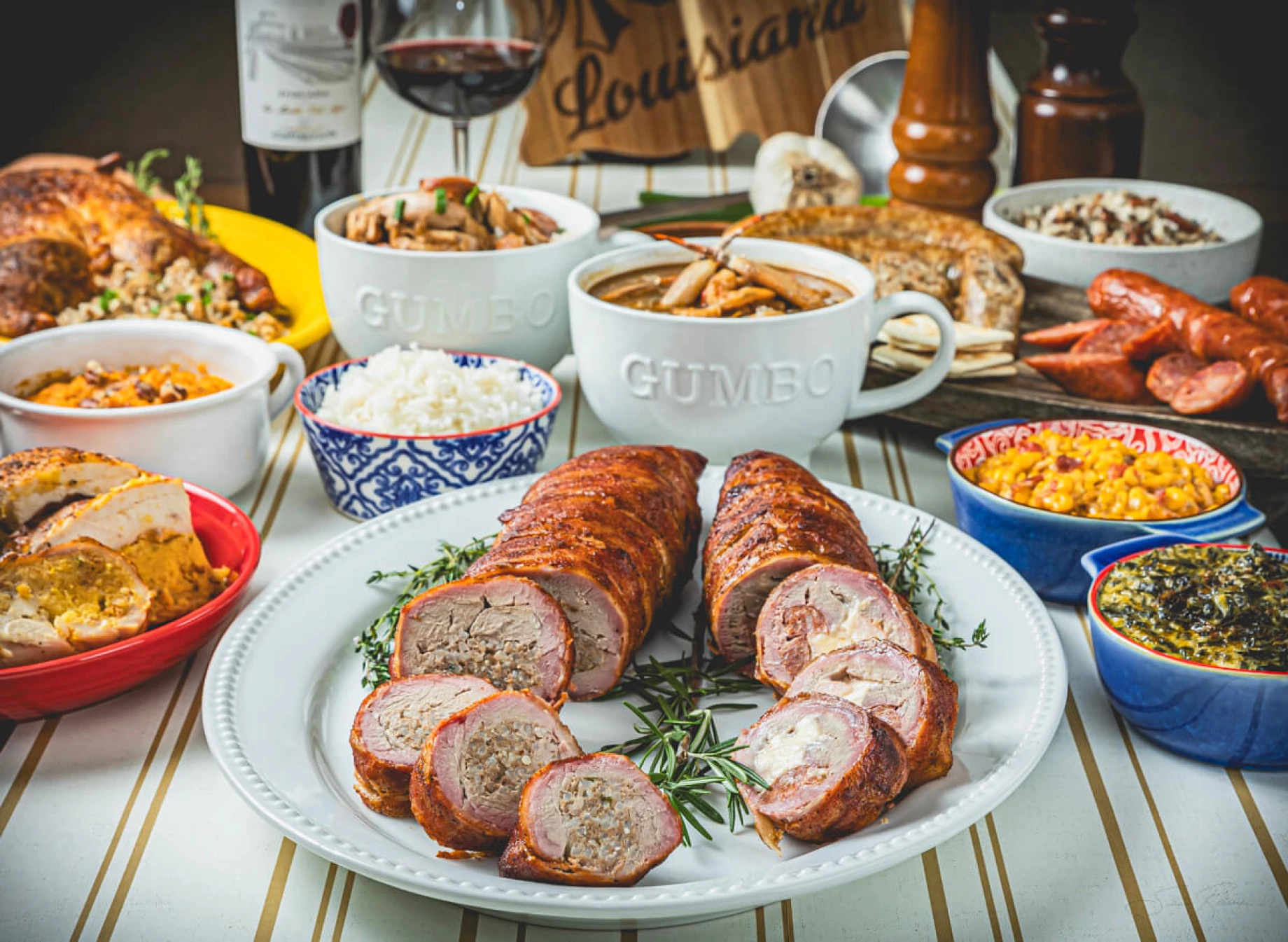 Spread Louisiana Table