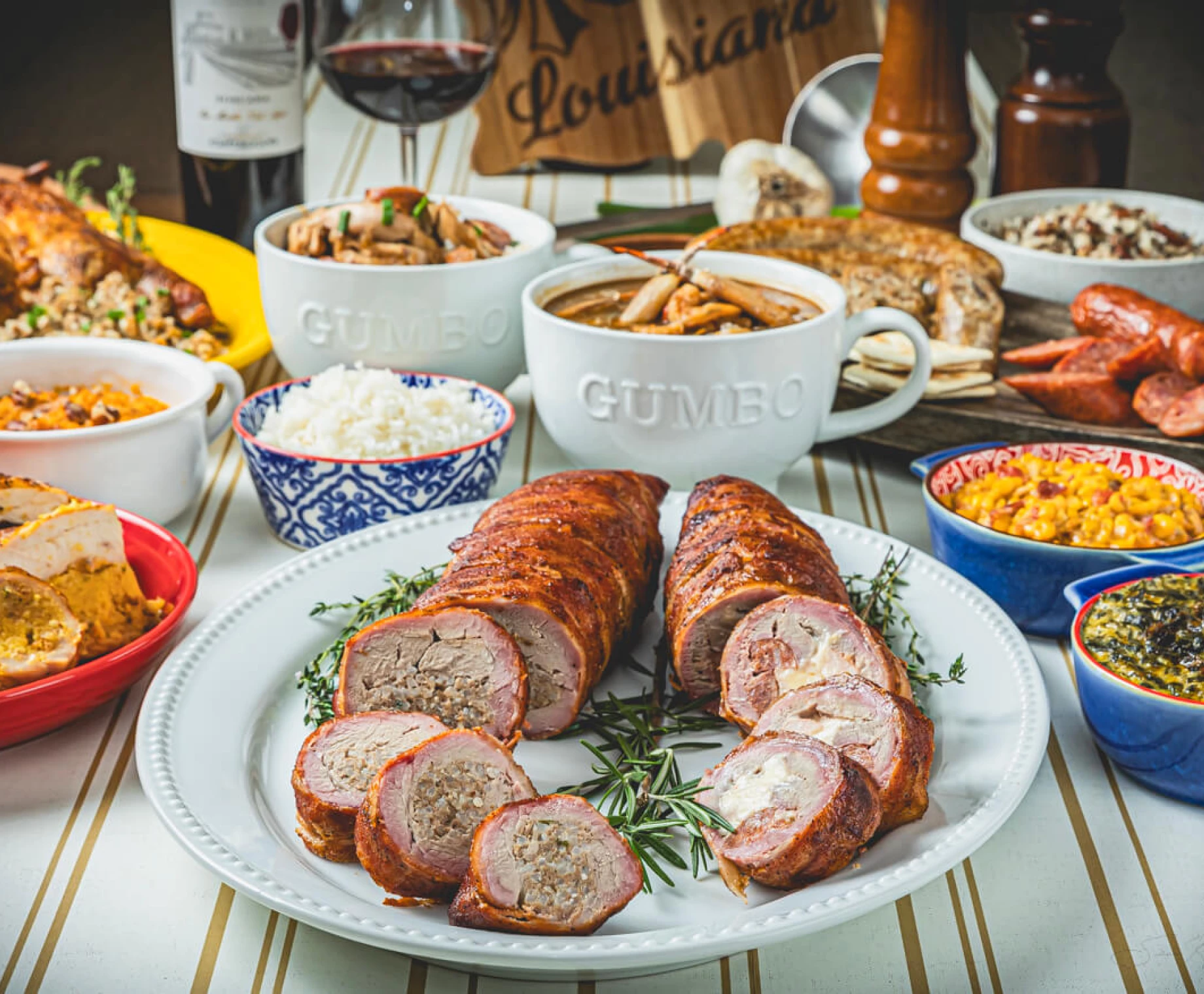 Spread Louisiana Table