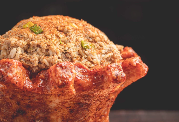 Stuffed & Seasoned Pork Baby Crown-2