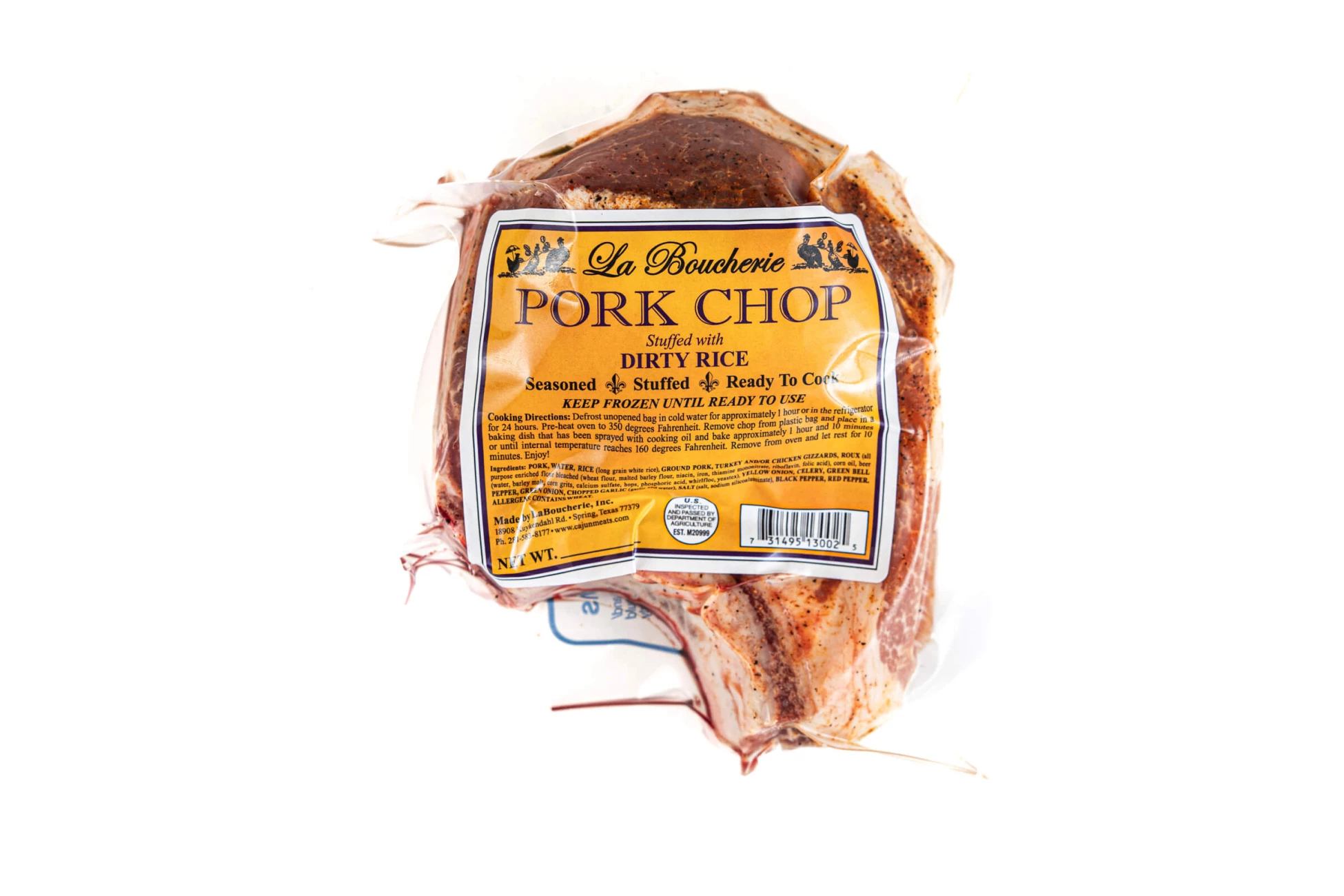 LaBoucherie Pork Chop DIRTY RICE.JPG
