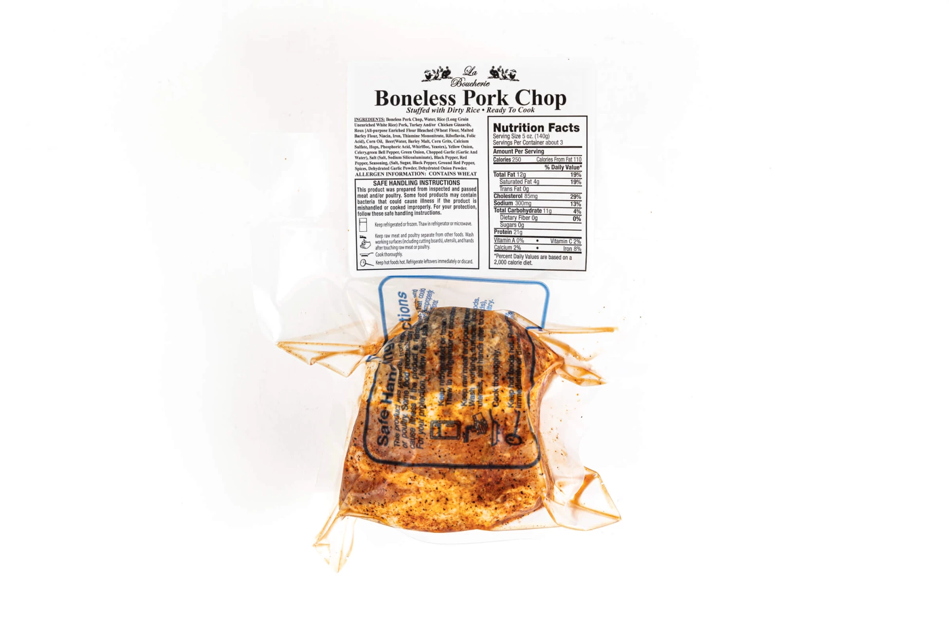 LaBoucherie Boneless Pork Chop Dirty Rice BACK.JPG